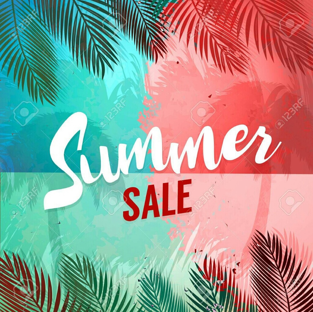 Summer Pre-vacation sale!